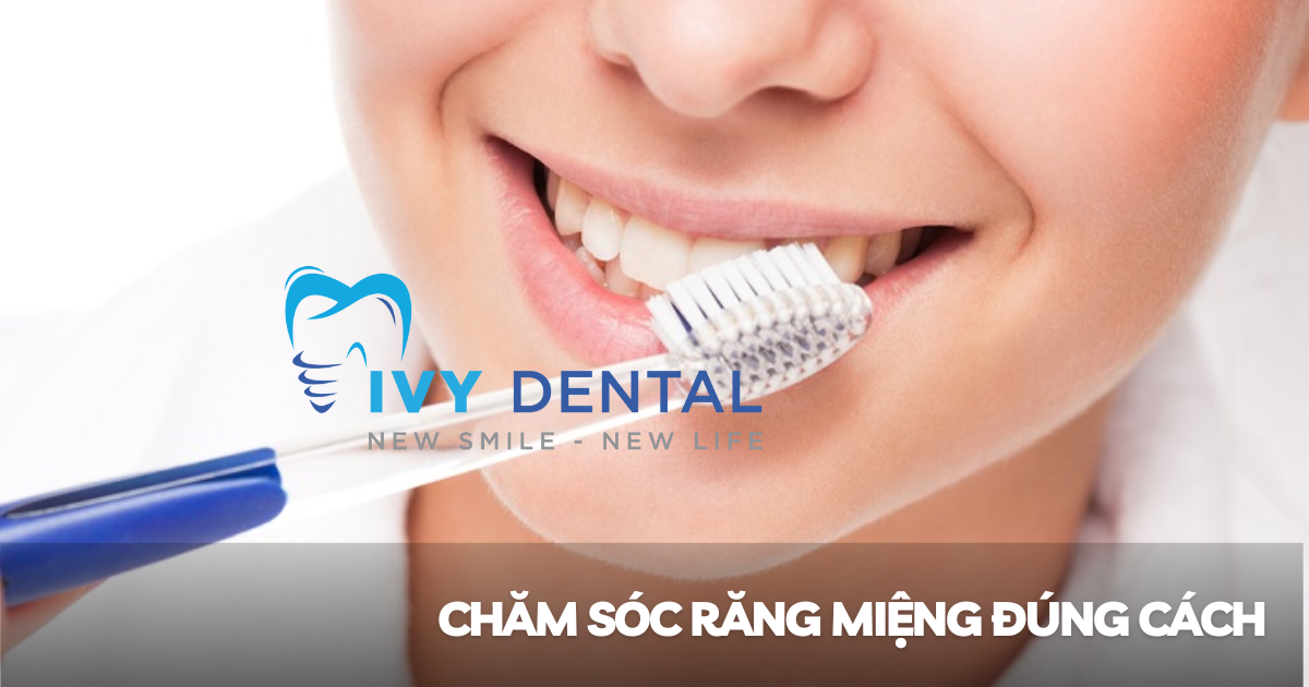nha khoa ivy - Chăm sóc răng miệng đúng cách Nền tảng cho sức khỏe toàn diện
