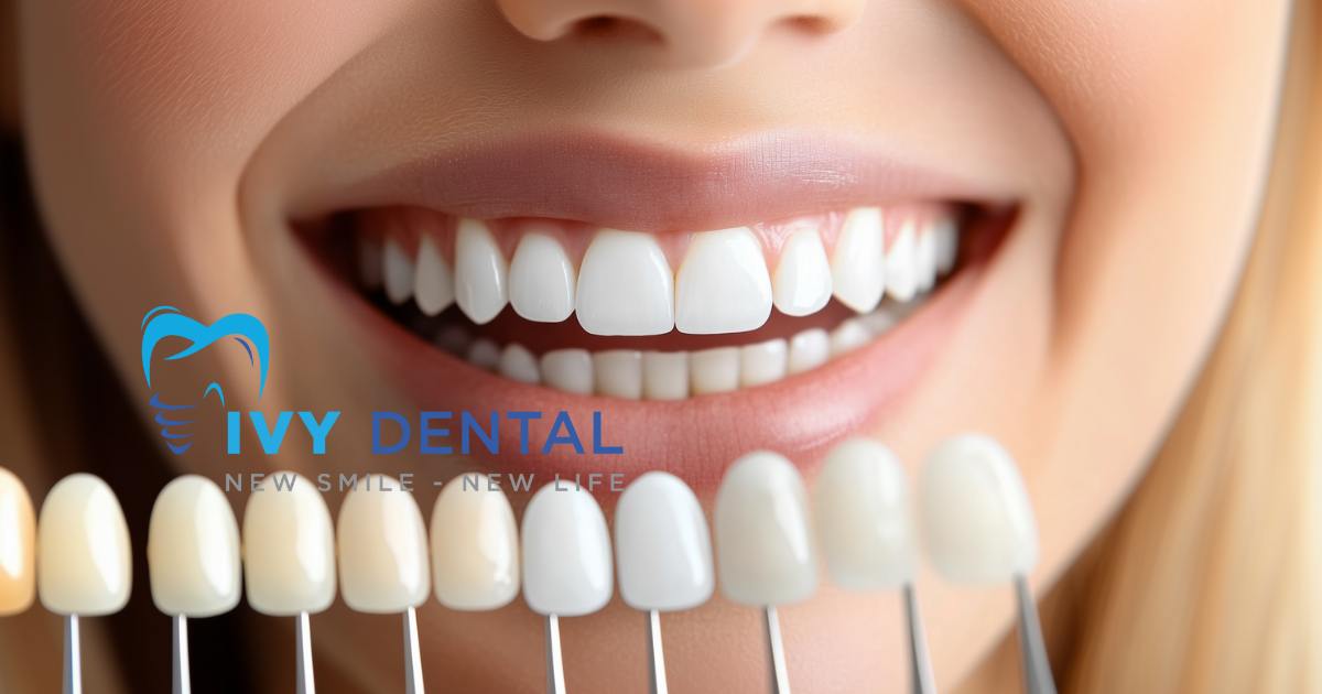 nha khoa ivy - Mặt dán sứ Veneer Những vấn đề tiềm ẩn và cách phòng tránh