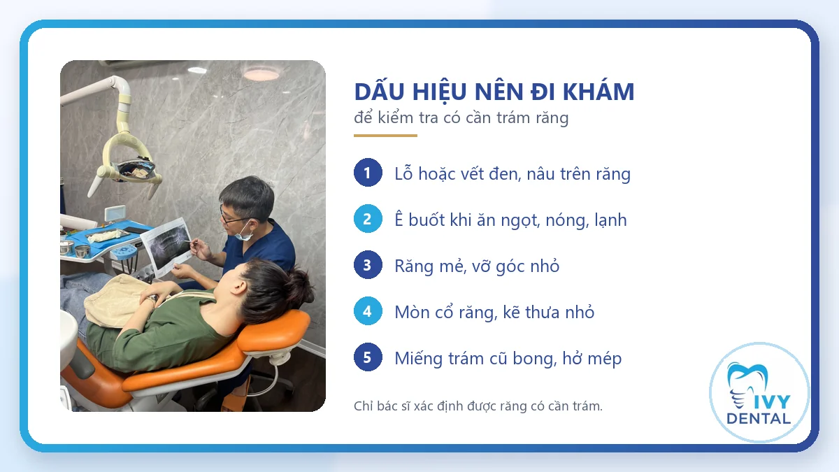Năm dấu hiệu răng cần được bác sĩ kiểm tra để trám răng composite